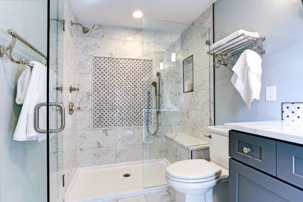 Shower Base Installation in Glenview
